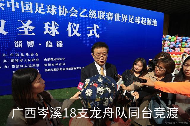 广西岑溪18支龙舟队同台竞渡